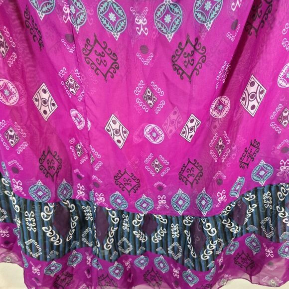 APT 9 Women's Dress Size Small Purple Black Sleeveless Pullover Ladies - Picture 3 of 9